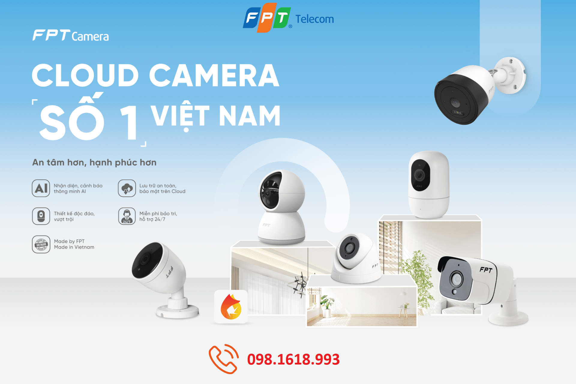 Lắp đặt Camera FPT