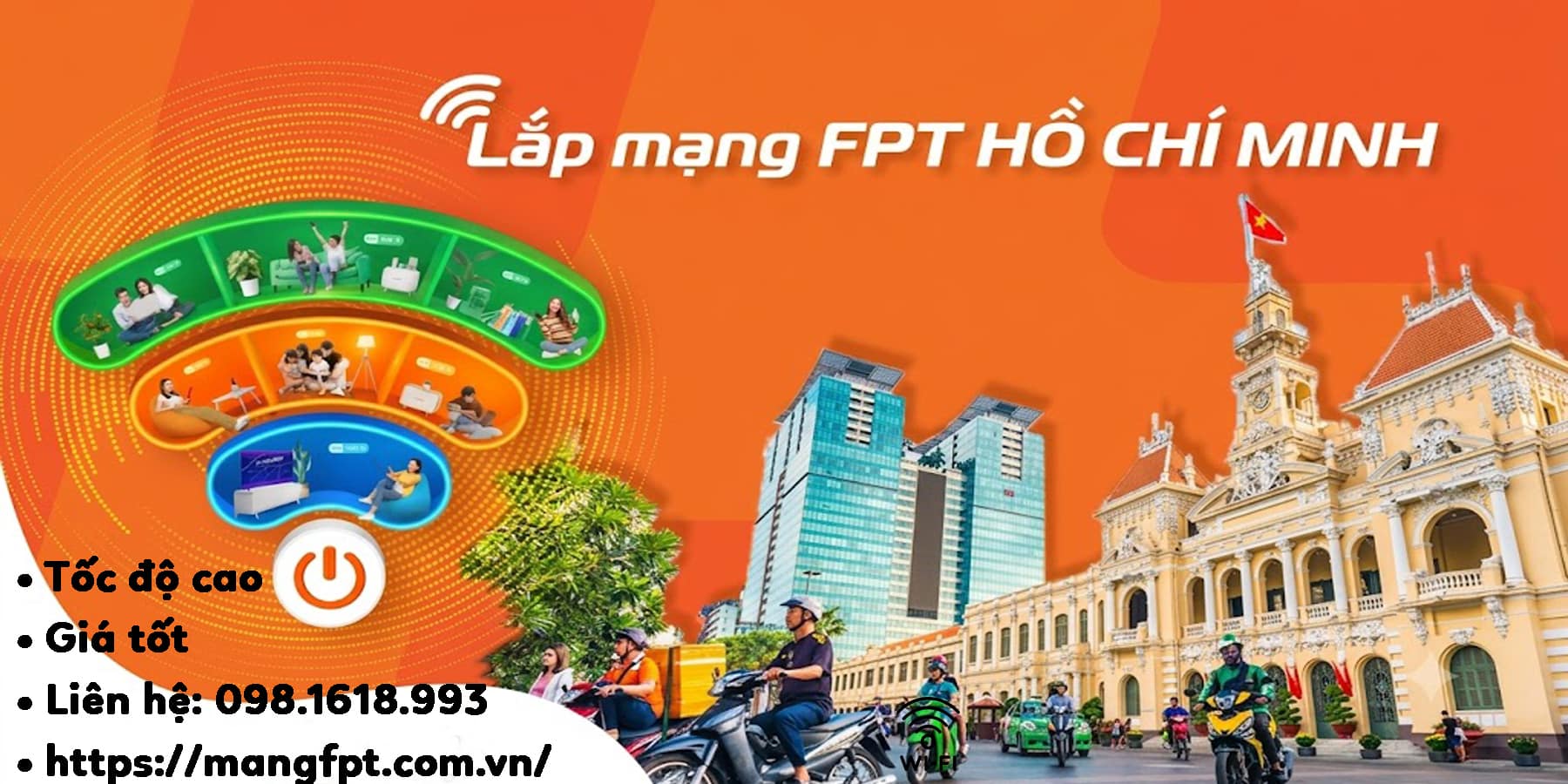 Lắp Mạng FPT Hồ Chí Minh – Tặng 1 camera An Ninh Cloud miễn phí