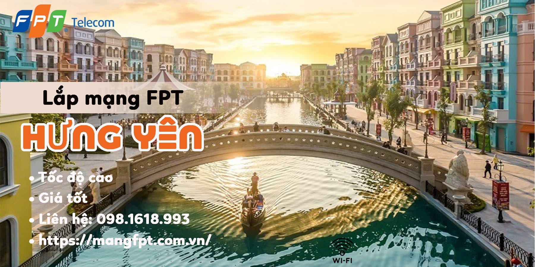 Lắp Mạng FPT Hưng Yên- Giá siêu ưu đãi 190k