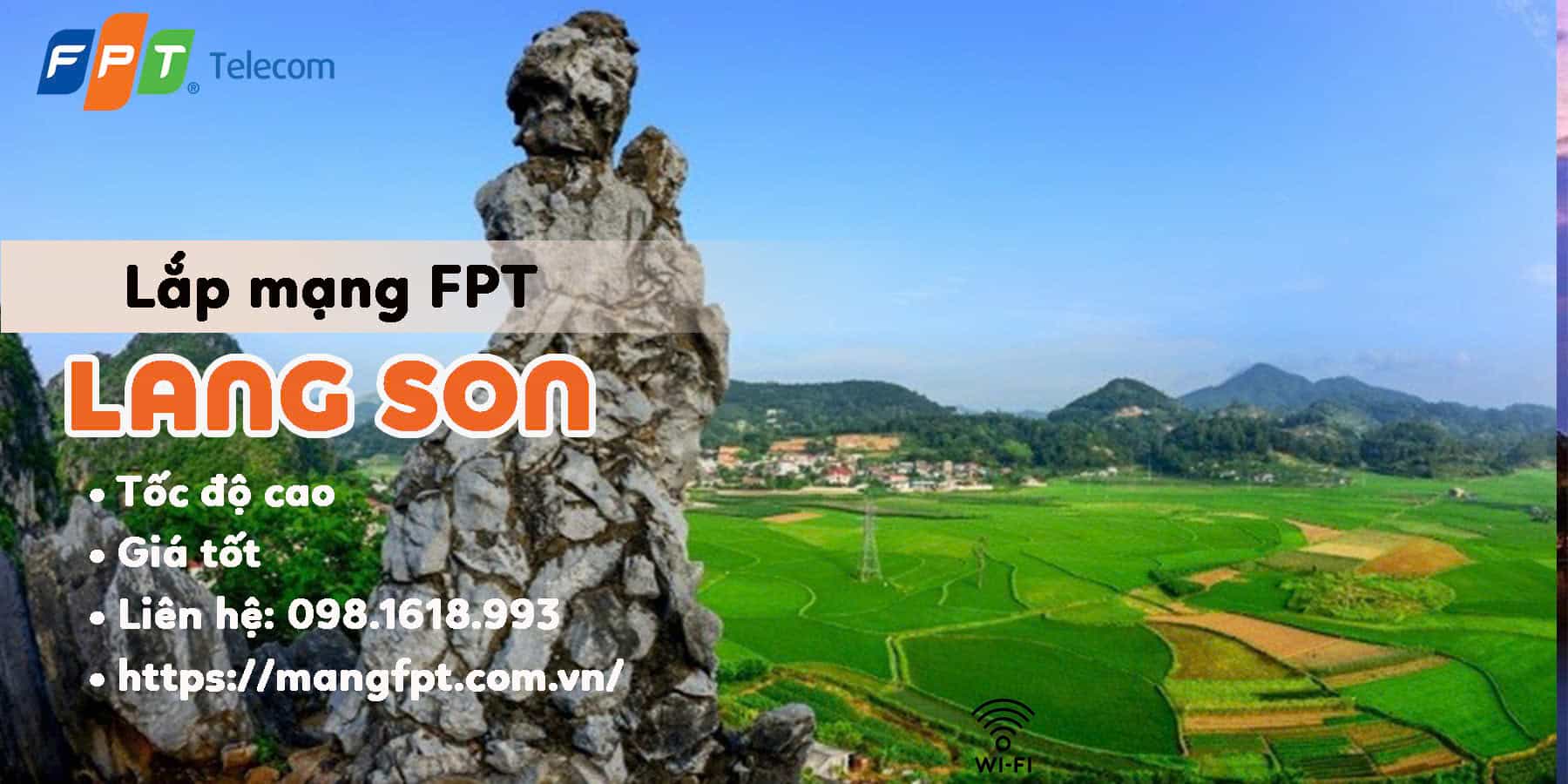 Lắp Mạng FPT Lạng Sơn- Thi công triển khai lắp đặt siêu tốc