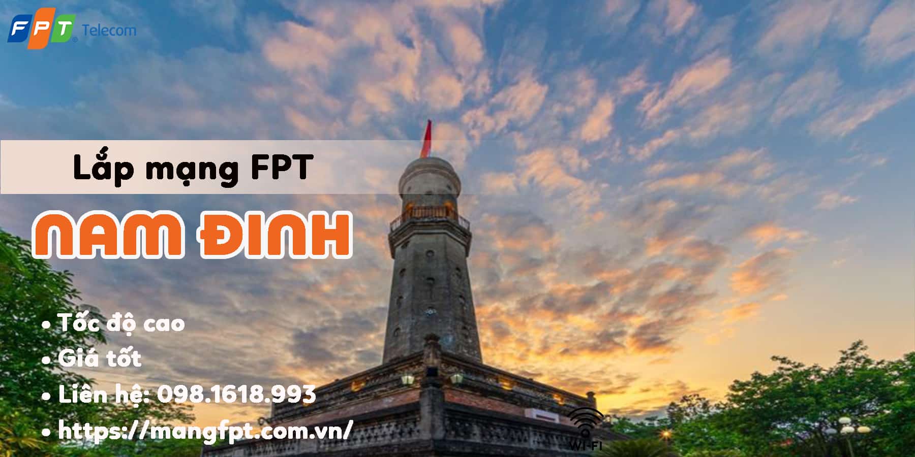 Lắp Mạng FPT Nam Định – Siêu ưu đãi 190k