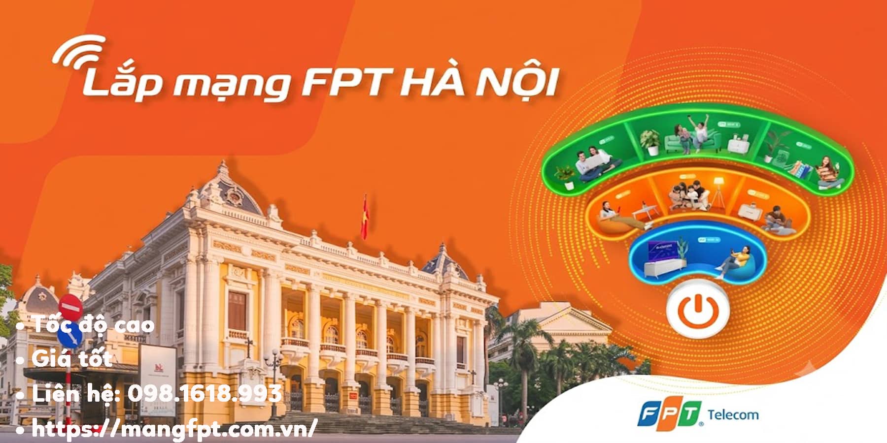 Lắp mạng FPT Hà Nội- Tặng Camera An Ninh Miễn Phí